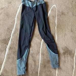 Women's Lucy Tech Athletic Yoga Pants Size X Small Gray Blue